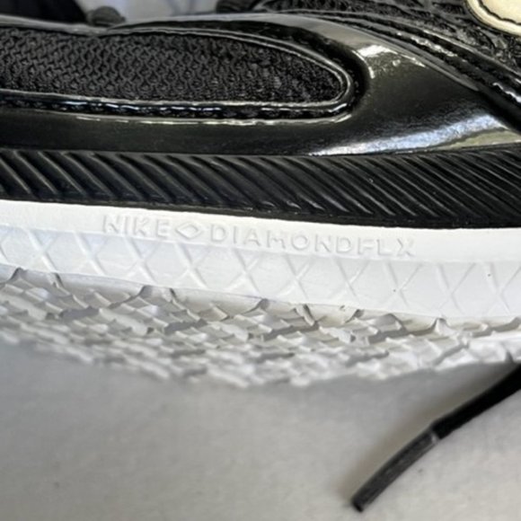 NIKE ZOOM QUICK SISTER RUNNING/TRAINING BLAK/WHITE 344952-011 WOMEN SZ 7.5 M - Picture 11 of 11